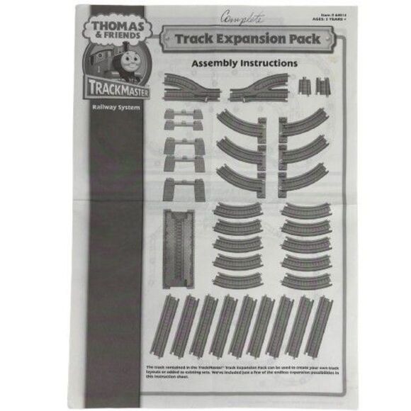Thomas & Friends Trackmaster Railway Train Track Expansion Pack Complete Set - Picture 9 of 10
